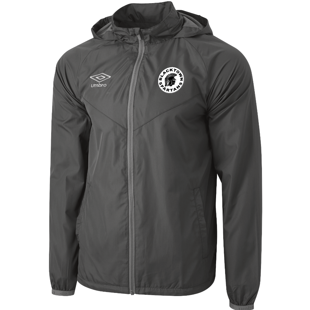 Blacktown Spartans Elite Shower Jacket Black