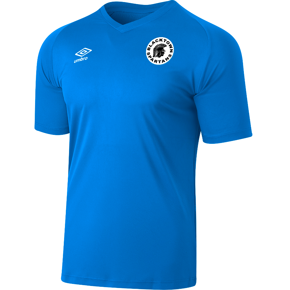 Blacktown Spartans Training- Away Jersey Blue and Green