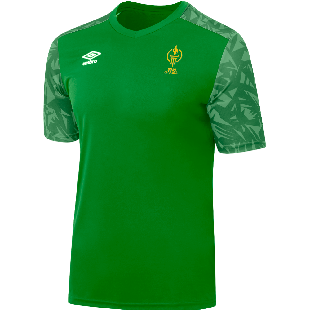 Australian Sikh Games Scatter Jersey- Emerald Green