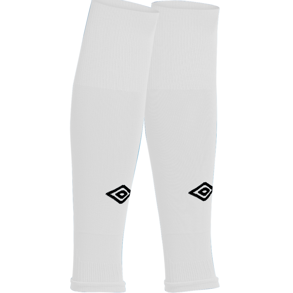 Inter Lions Footless Socks White- Adult 7-11 only one size available