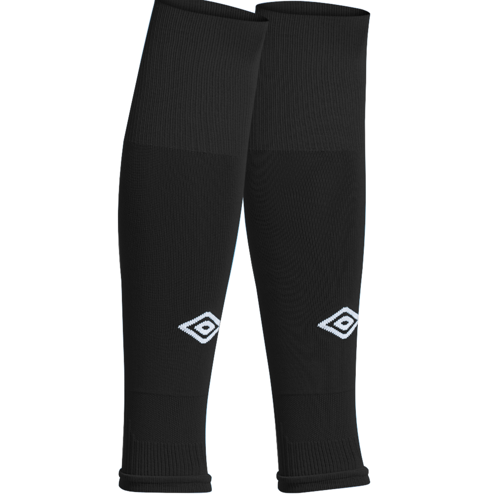 Blacktown Spartans Footless Socks Orange and Black