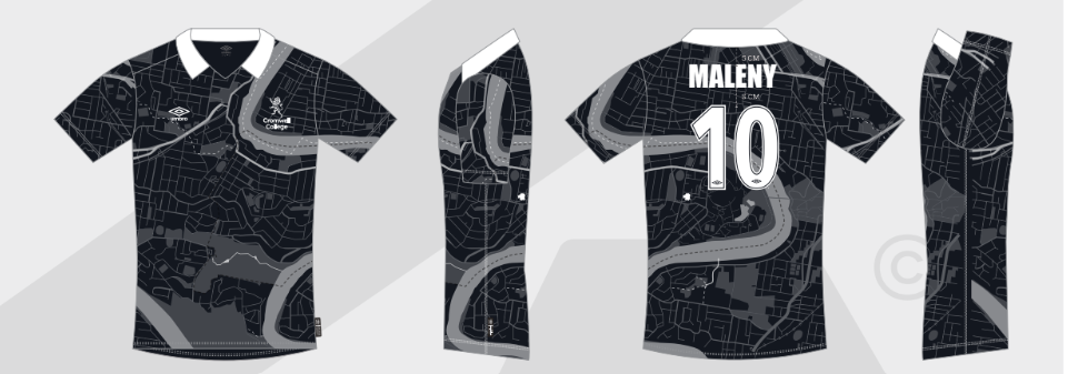 Cromwell College BLACK Jersey- Presell last day 17/6/2024- deliver to club August