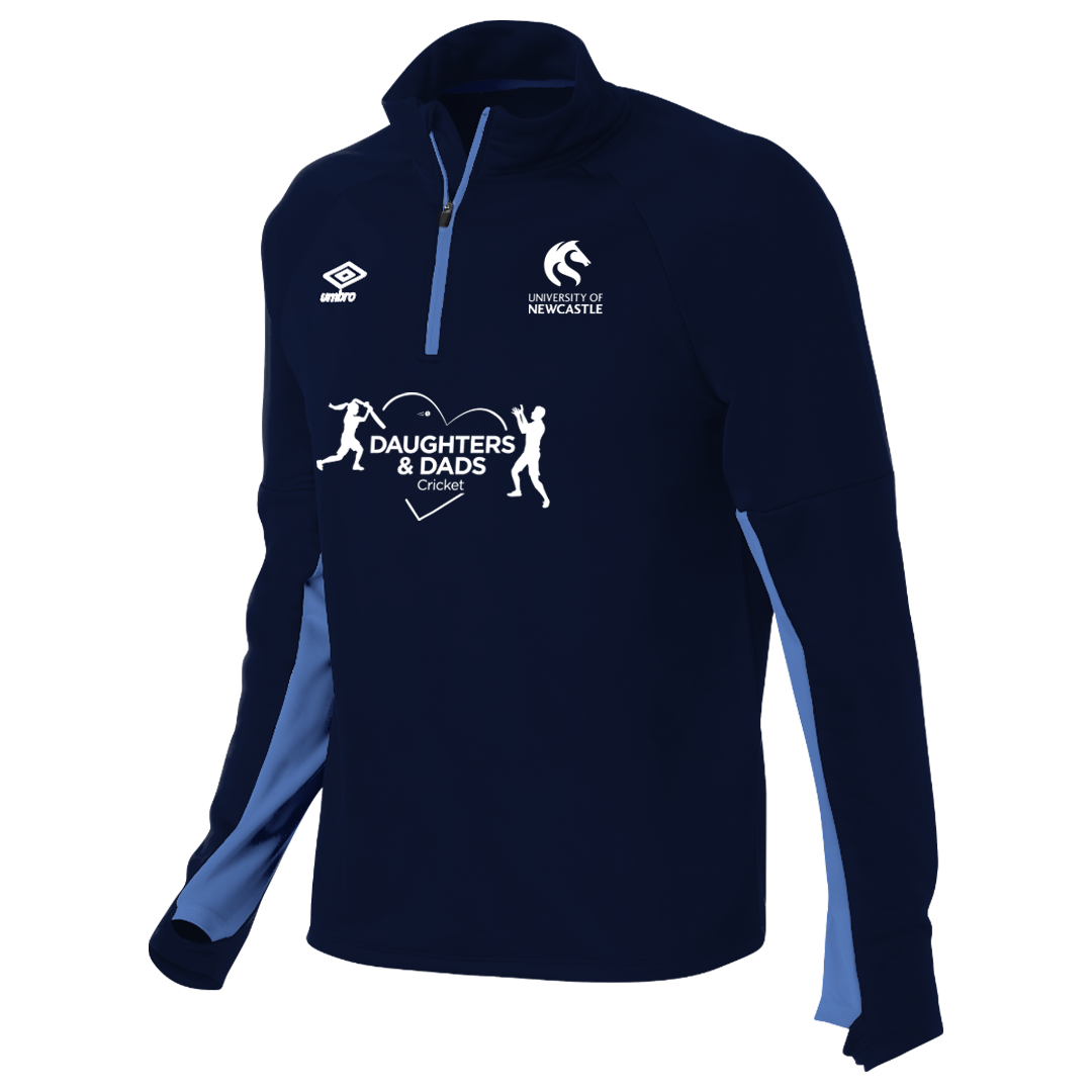 Daughters & Dads Cricket Stadium QTR Zip Navy