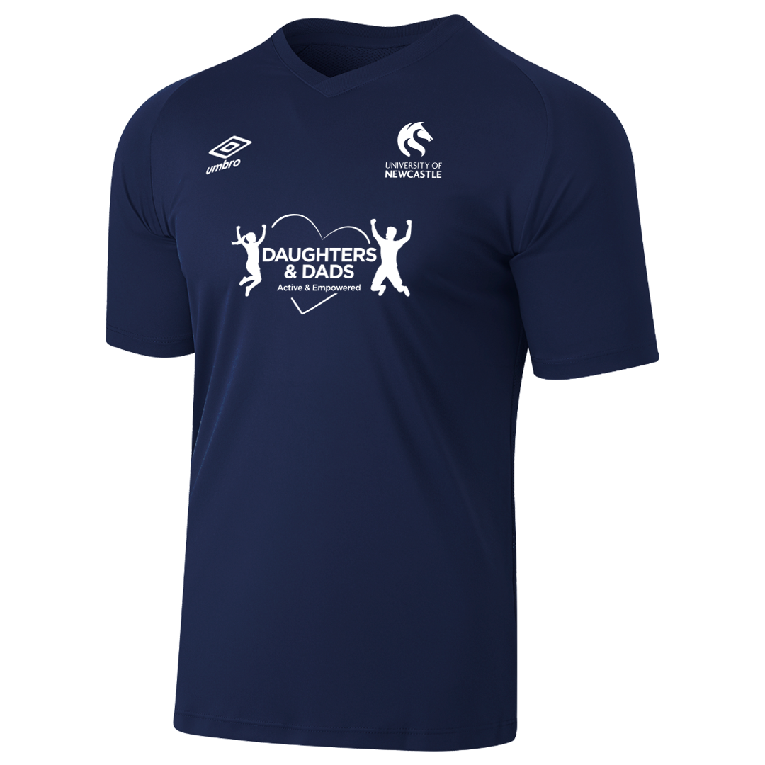 Daughters & Dads Active & Empowered Jersey Midnight Navy - Facilitator Shirt