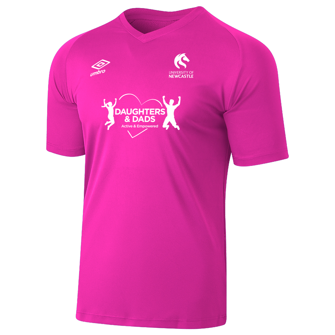 Daughters & Dads Active & Empowered League Jersey Pink - Dads Shirt