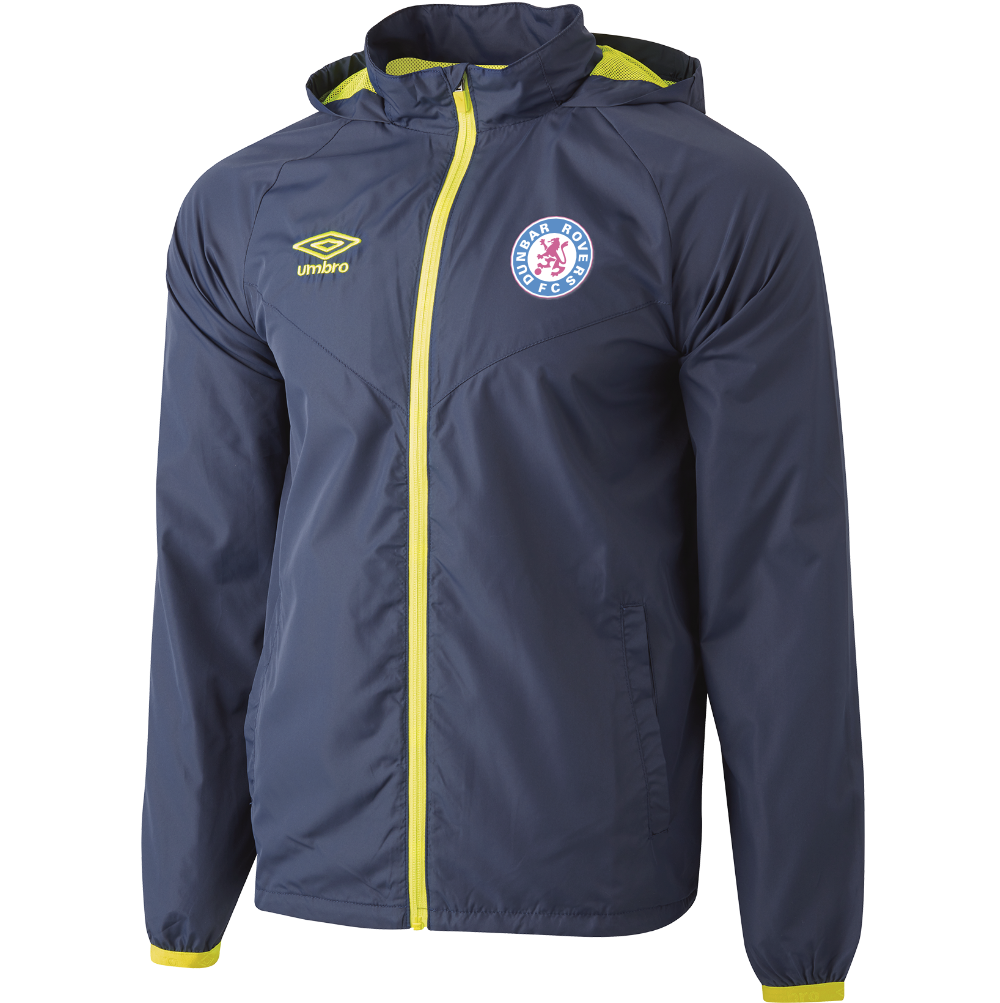 Dunbar Shower Jacket Navy/Fluro
