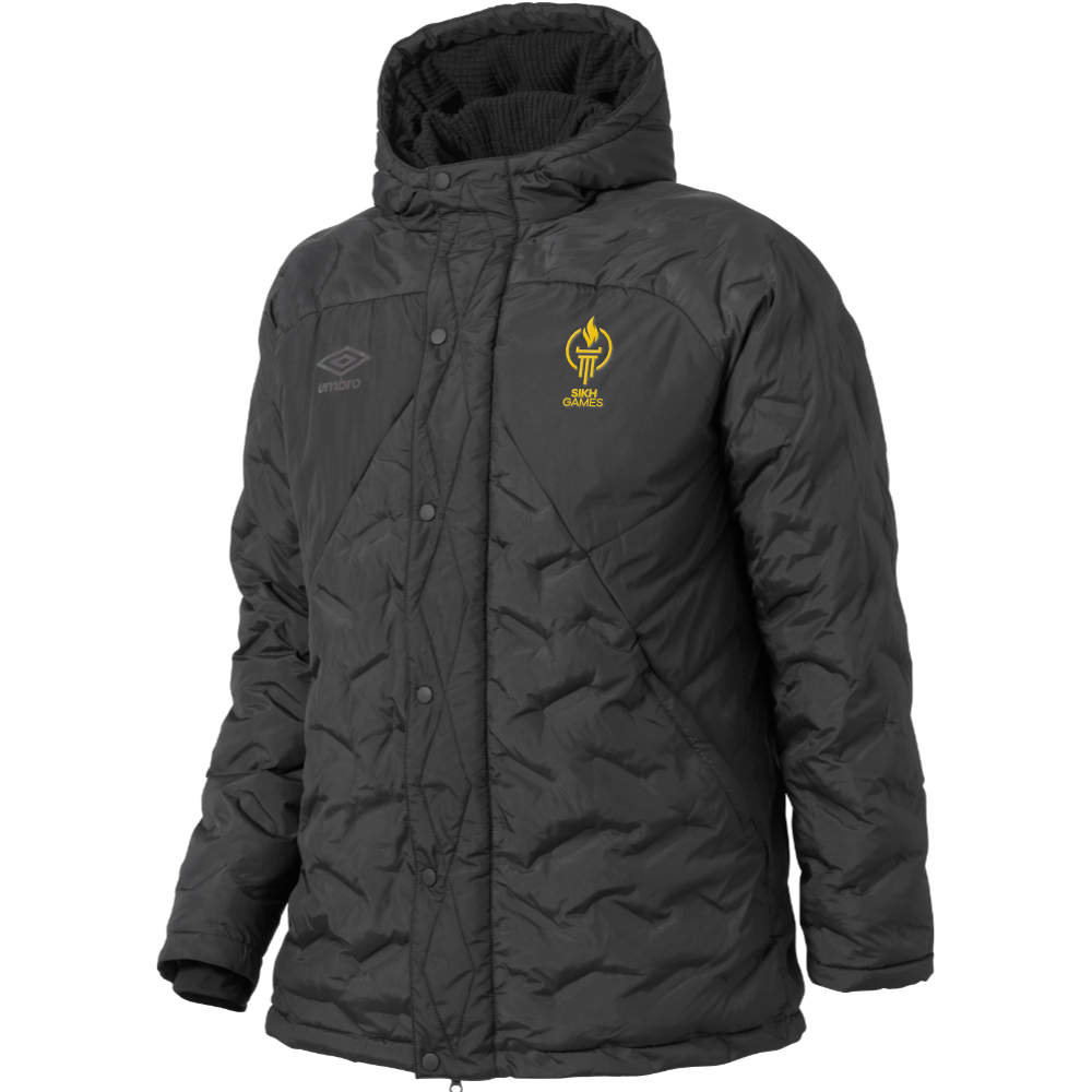 Australian Sikh Games  Insulated Padded Jacket Black