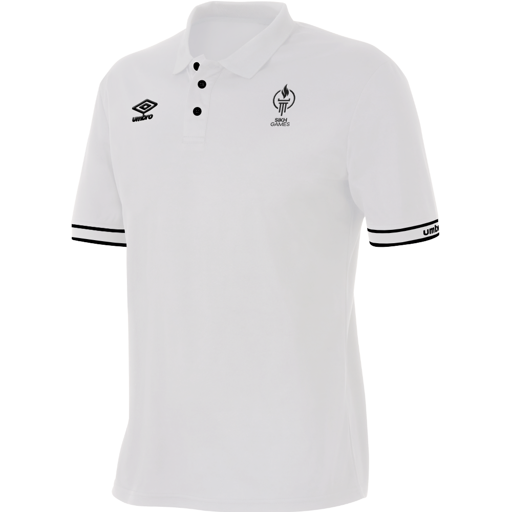 Australian Sikh Games Legacy Polo White