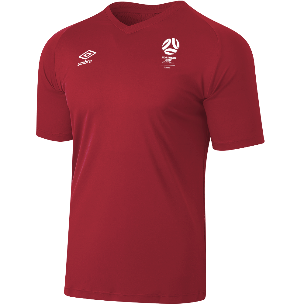 Mandatory Item- Northern NSW Football – Futsal - League Jersey Velocity Red