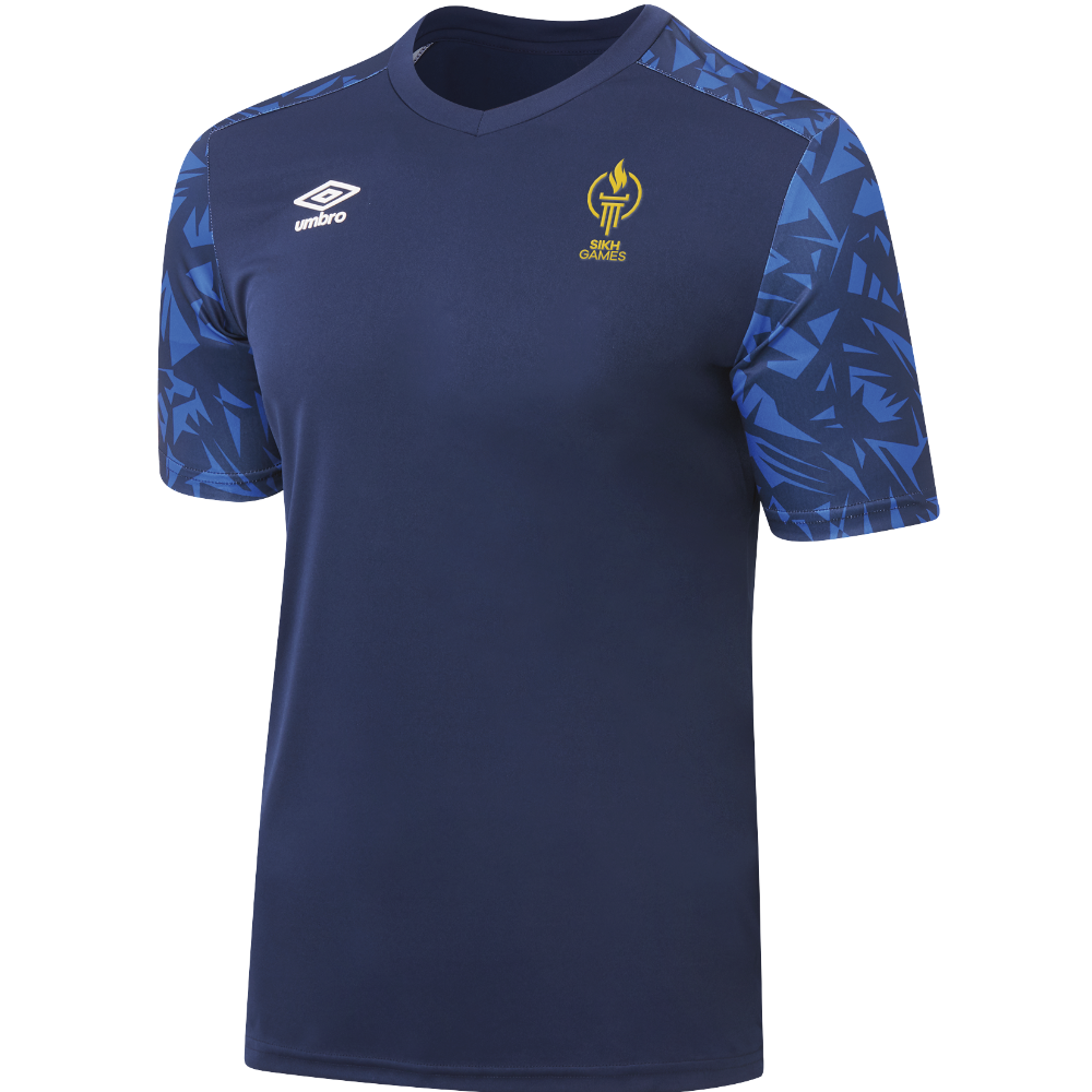 Australian Sikh Games  Scatter Jersey Midnight Navy/Cobalt Blue