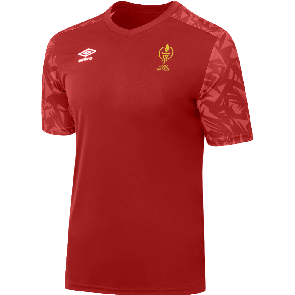 Australian Sikh Games  Scatter Jersey-Velocity Red