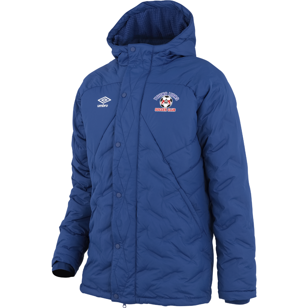 Young Lions Insulated Padded Jacket, Navy- Size in description below
