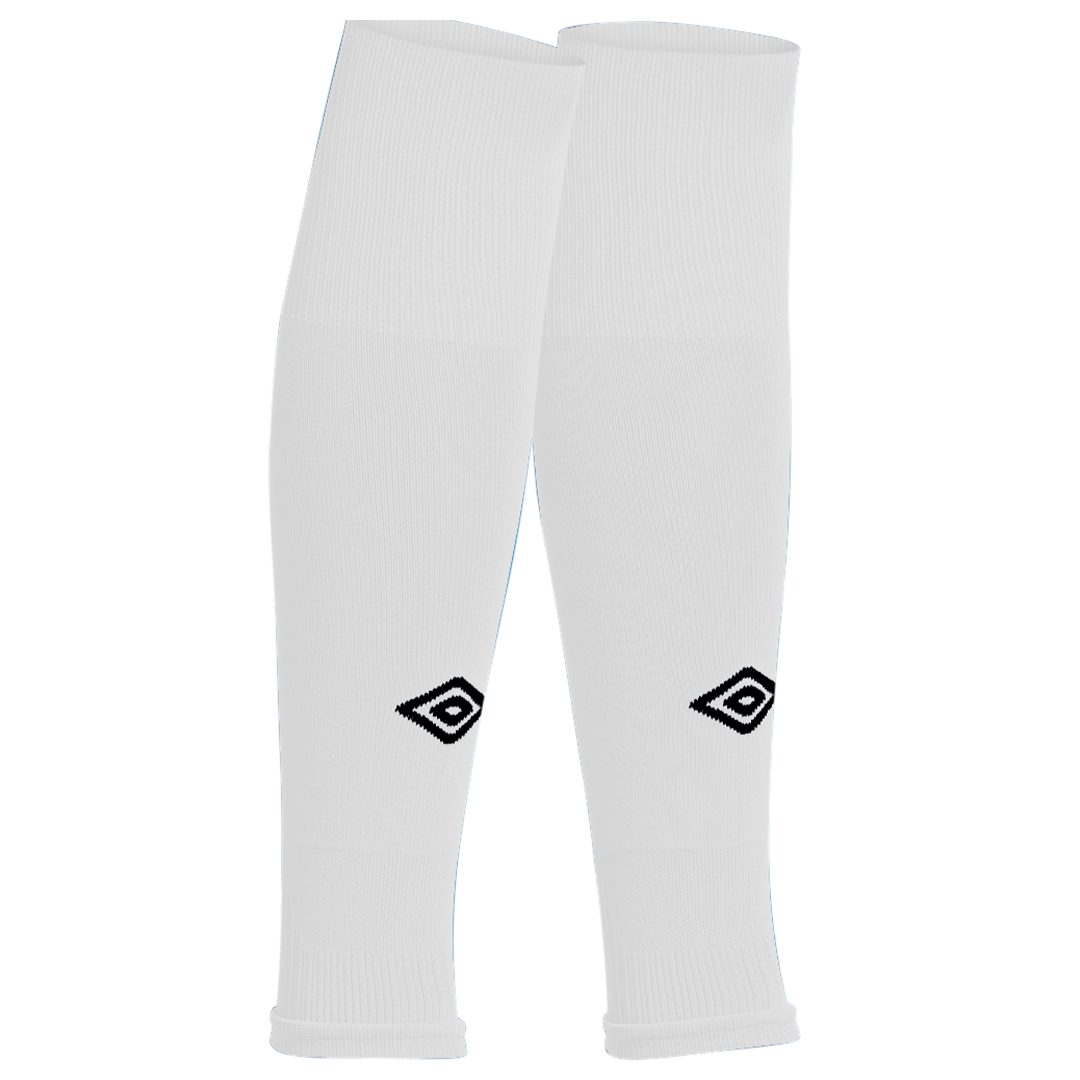 Newcastle Grammar School Footless Socks White