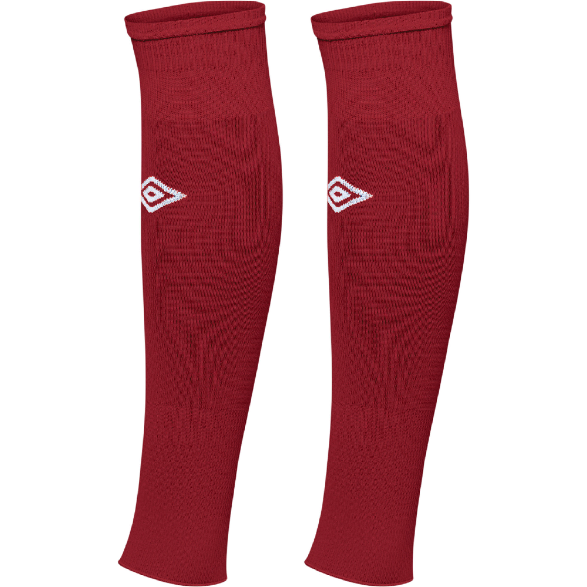Preston Lions Footless Socks Red