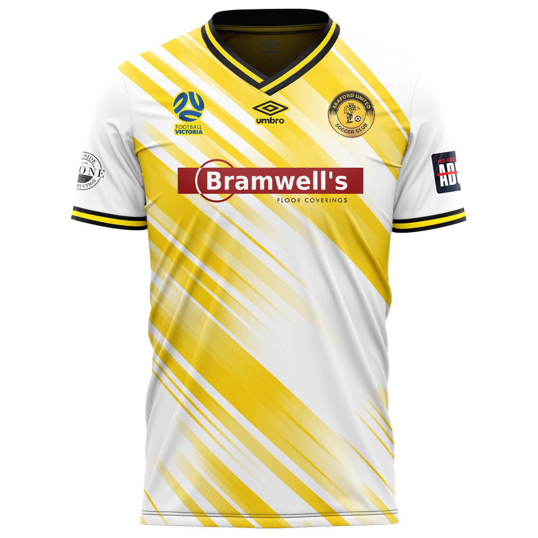 Seaford United Custom Jersey White
