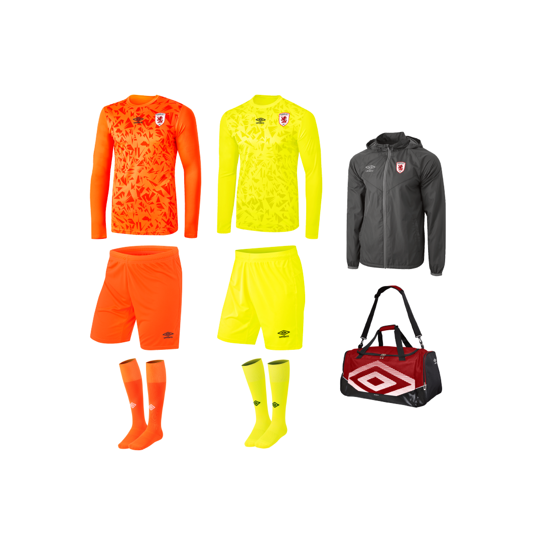 Berwick City SC Community Girls Under 13 to Under 18 Goalkeepers Pack