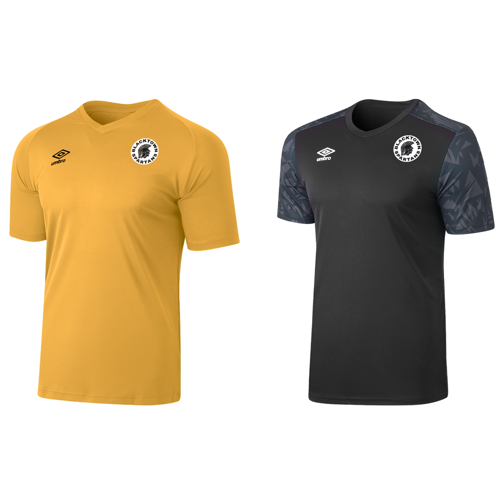 Blacktown Spartans Training - JDL Yellow Jersey or BYL/GYL Black Jersey
