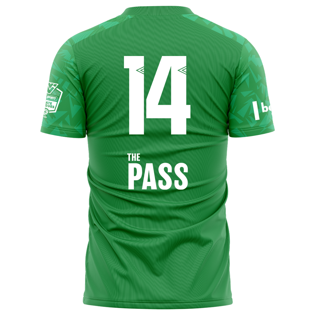 Senior Ashburton Scatter Emerald Green Jersey- Sponsor Logos