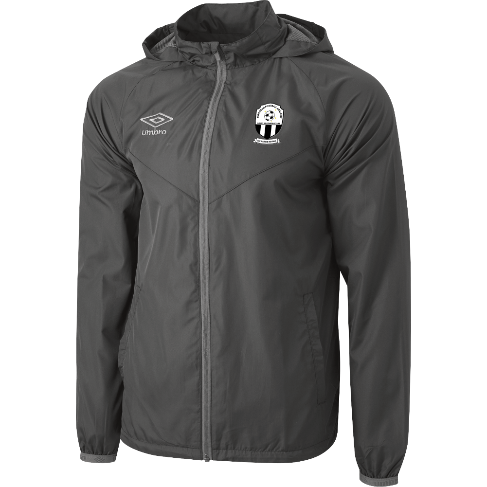 European Football Academy Elite Shower Jacket Black