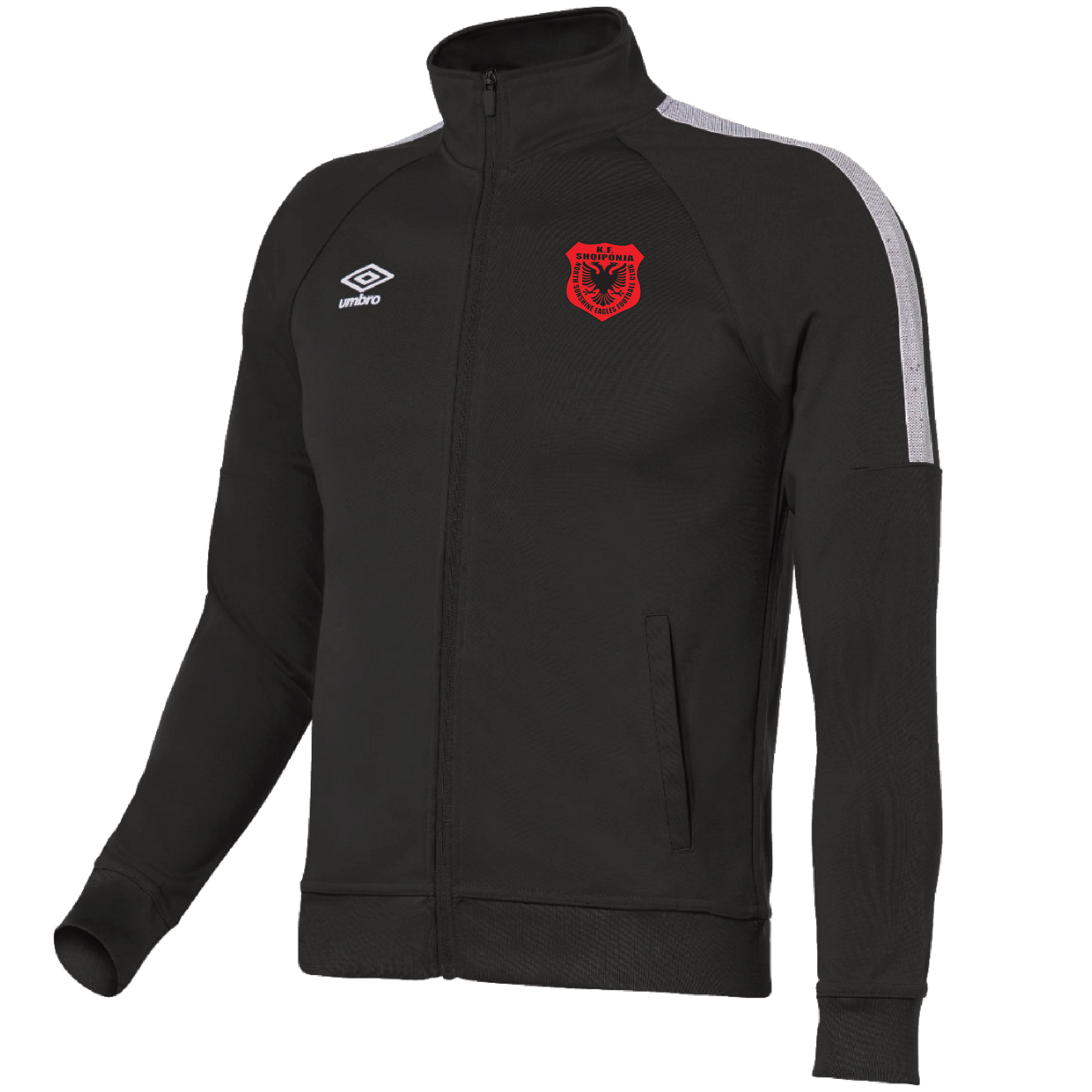 NSFC TRACKSUIT JACKET BLACK